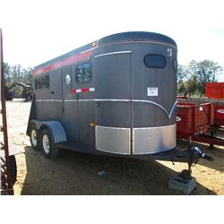 W-W 14' T/A STOCK TRAILER