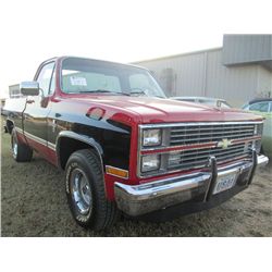 1984 CHEVROLET SILVERADO PICKUP