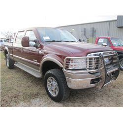 2005 FORD F250 KING RANCH 4X4 PICKUP