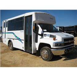 2006 CHEVROLET C4500 S/A PASSENGER BUS