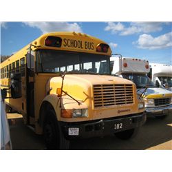 1990 INTERNATIONAL BLUE BIRD 42 PASSENGER SCHOOL BUS