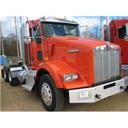 2012 KENWORTH T800 T/A TRUCK TRACTOR