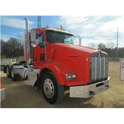 2012 KENWORTH T800 T/A TRUCK TRACTOR