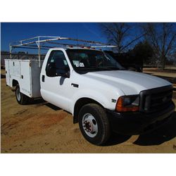 1999 FORD F350 SERVICE TRUCK