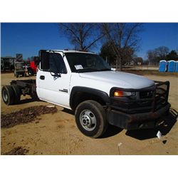 2006 GMC 3500 S /A CAB & CHASSIS