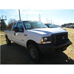 2003 FORD F250 EXTENDED CAB 4X4 PICKUP