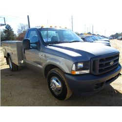 2002 FORD F350 SERVICE TRUCK