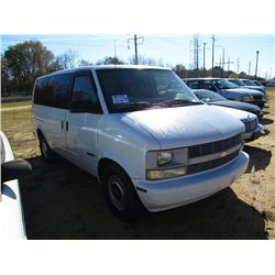 1999 CHEVROLET ASTRO VAN
