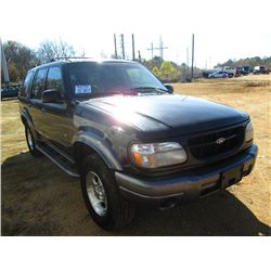 2001 FORD EXPLORER SUV