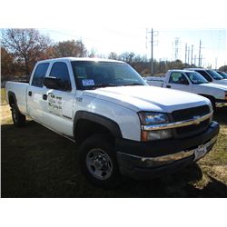 2003 CHEVROLET 2500 HD CREWCAB PICKUP