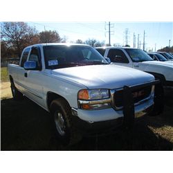 2000 GMC EXTENDED CAB 4X4 Z71 PICKUP