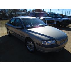 1999 VOLVO S80 4 DOOR SEDAN