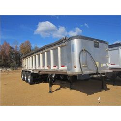 2006 TRAILSTAR 32' ALUMINUM TRI-AXLE DUMP TRAILER