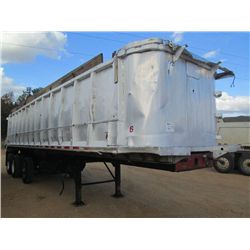 1996 PARKER ALUMINUM DUMP TRAILER,