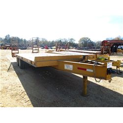 2006 IRELAND 8 1/2' X 25' T/A TAG TRAILER,