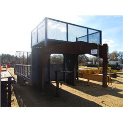 20' SHOPBUILT GOOSENECK T/A TRAILER