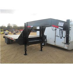 2011 CALIBER 8' X 20' GOOSENECK TAG TRAILER