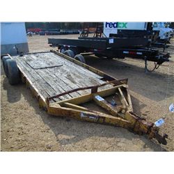 SHOPBUILT 78" X 16' T/A TAG TRAILER