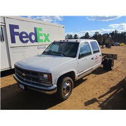 2000 CHEVROLET 3500 CREWCAB PICKUP