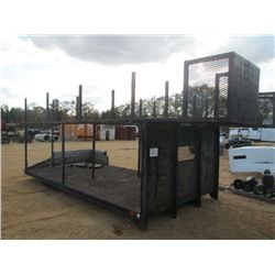 1 16' X 8' TRUCK BODY W/RACKS