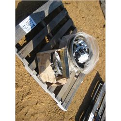 1 LOT LUG & RIM COVERS