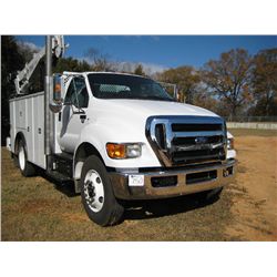 2011 FORD F750 S/A MECHANICS TRUCK