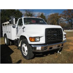 1999 FORD F800 SERVICE TRUCK