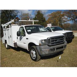 2003 FORD F550 MECHANICS TRUCK