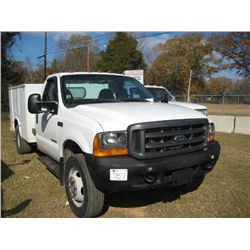2000 FORD F550 S/A SERVICE TRUCK