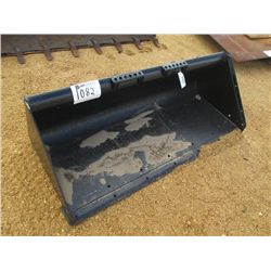 (1) SKIDSTEER BUCKET
