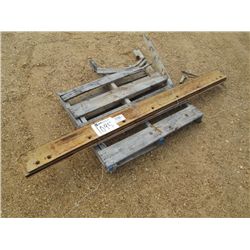 1 LOT (3) BOLT ON MOTOR GRADER BLADES