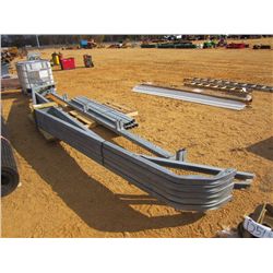 20' X 24' GALVENIZED STEEL BUILDING FRAME