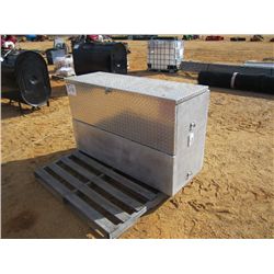 36" X 60" X 23" ALUMINUM TOOLBOX