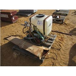3 PTH CHEMICAL SPRAYER W/EXTRA HOSE & RAILS