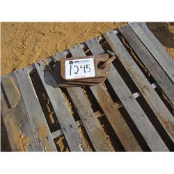 1 LOT (4) COUNTER WEIGHT