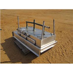 60" STAINLESS STEEL 3 SECTION SINK