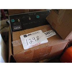 CONCRETE MIXING PANEL W/SCALES