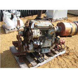 DETROIT DIESEL ENGINE W/PUMP