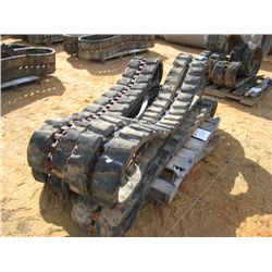 1 LOT (4) 12" SKID STEER RUBBER TRACK