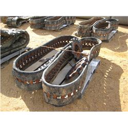 1 LOT (2) 12" SKID STEER RUBBER TRACK W/SPROC