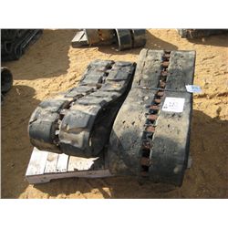 1 LOT (2) 18" SKID STEER RUBBER TRACK
