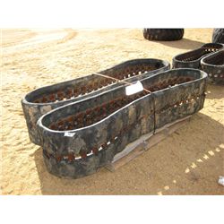 1 LOT (2) 18" SKID STEER RUBBER TRACK