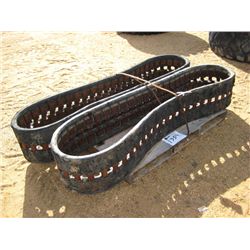 1 LOT (2) 12' SKID STEER RUBBER TRACK