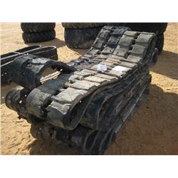 1 LOT (10) SKID STEER RUBBER TRACK