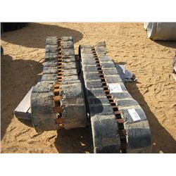 1 LOT (2) 18" SKID STEER RUBBER TRACK