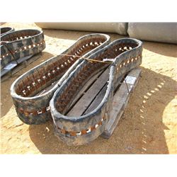 1 LOT (2) 12" SKID STEER RUBBER TRACK
