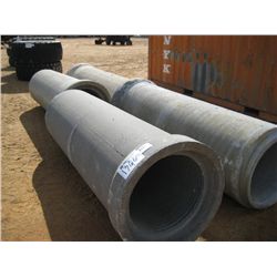 1 LOT (4) 24" CONCRETE PIPE