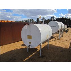 500 GALLON FUEL TANK W/STAND