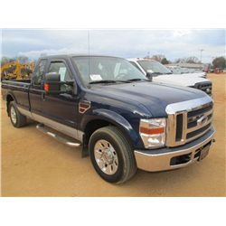 2008 FORD F250 SD PICKUP