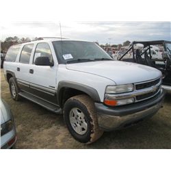 2000 CHEVROLET SUBURBAN K1500 4X4